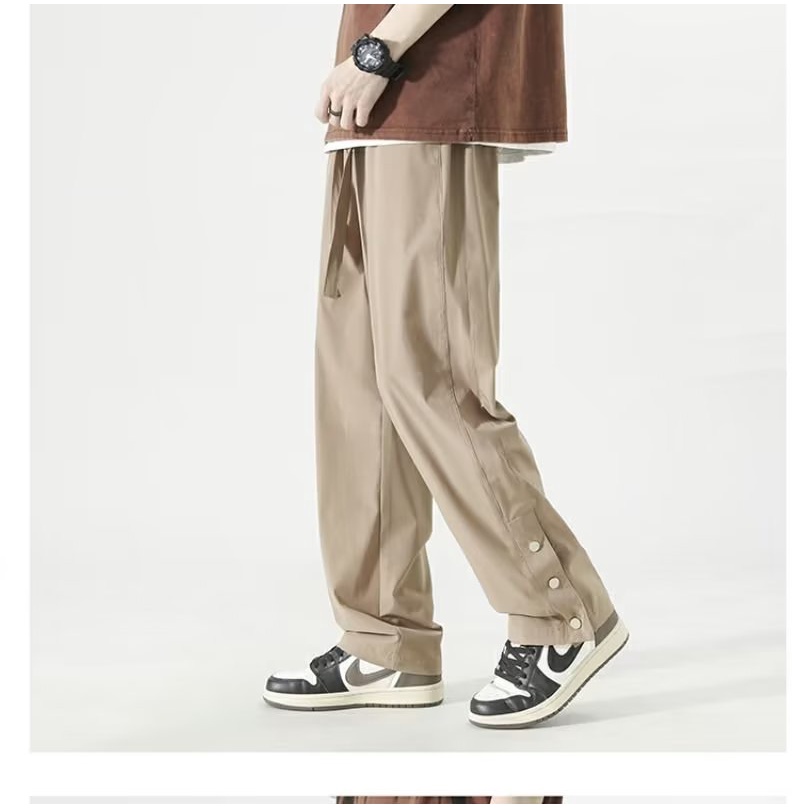 Quần Dài Ống Rộng Phong Cách Mỹ Thời Trang Mùa Hè Dành Cho Nam