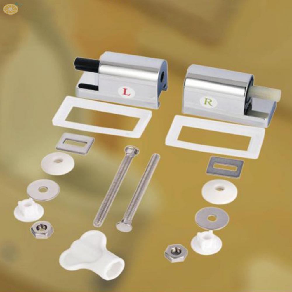 【VARSTR】Toilet Lid Hinge 1pair Anti-collision Bathroom Accessories Replacement