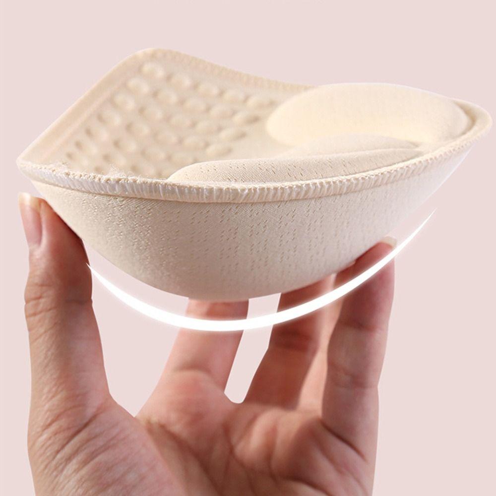 1 Cặp Mút Đệm Áo Ngực Dày 3D Có Thể Tháo Rời Thời Trang Mùa Hè Cho Nữ
