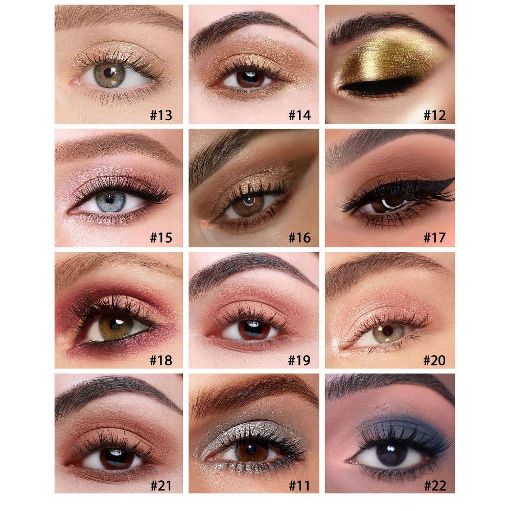 Set Phấn Mắt Dạng Thỏi Lấp Lánh Không Thấm Nước ROWANS