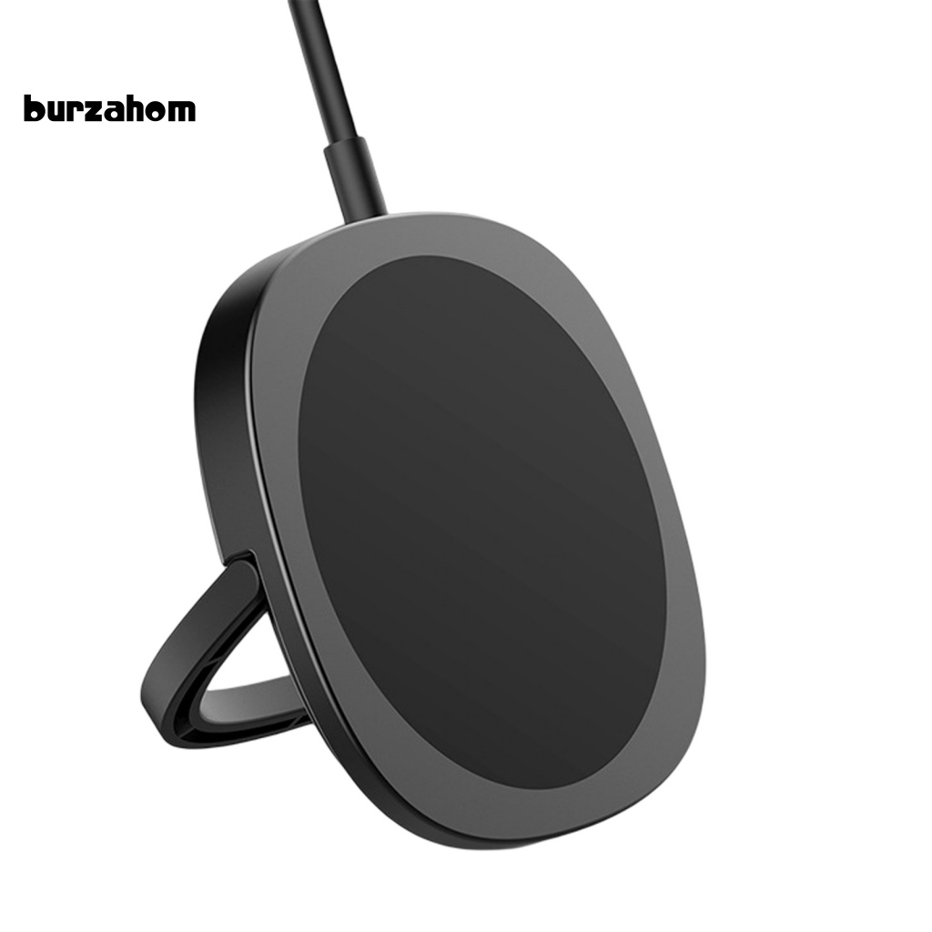 1 Bộ Đệm Sạc Nhanh Không Dây USB 2 Trong 1 Có Khóa Nam Châm Tự Động Đa Năng Cho Văn Phòng