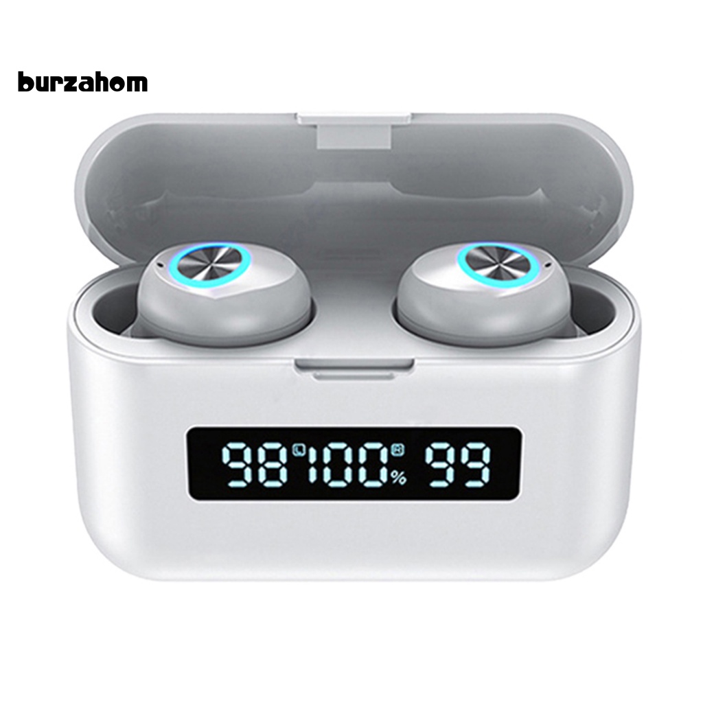 1 Cặp Tai Nghe Nhét Tai Không Dây Bur X35 IPX4 ABS BT5.0 Chống Thấm Nước