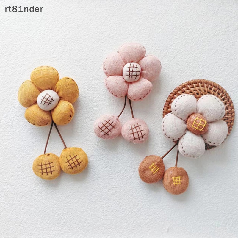 Rt 1 Phụ Kiện Cài Áo Hình Hoa Hướng Dương Vải Dễ Thương DIY