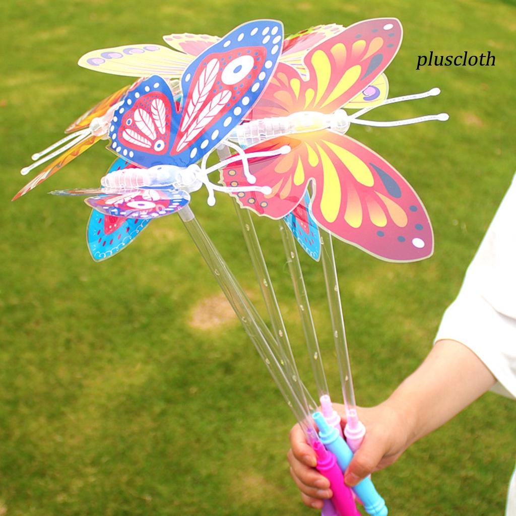 < Plus > Gậy Bướm Phát Sáng Trong Bóng Tối Cầm Tay 3 Chế Độ Có Thể Điều Chỉnh Độ Sáng Cao Đồ Chơi Cho Bữa Tiệc