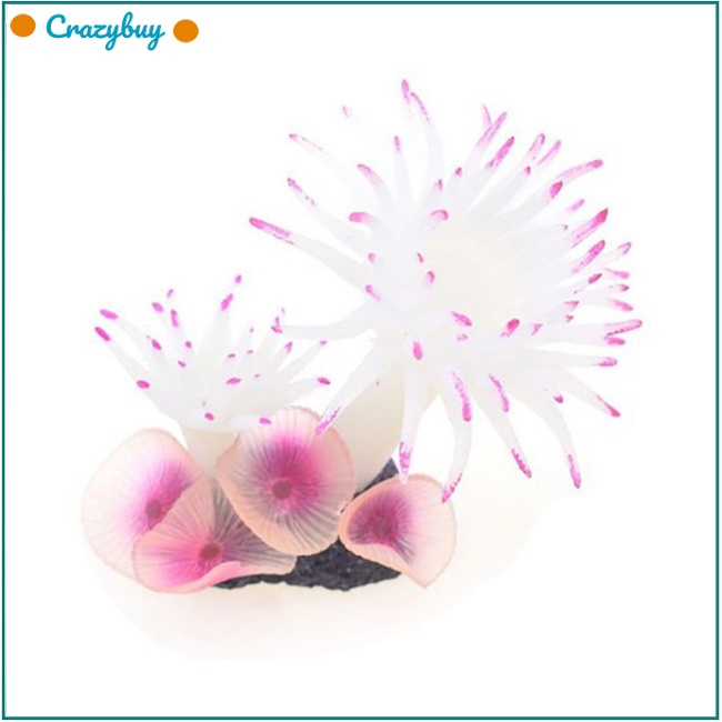 Cr San Hô Silicon Trang Trí Bể Cá