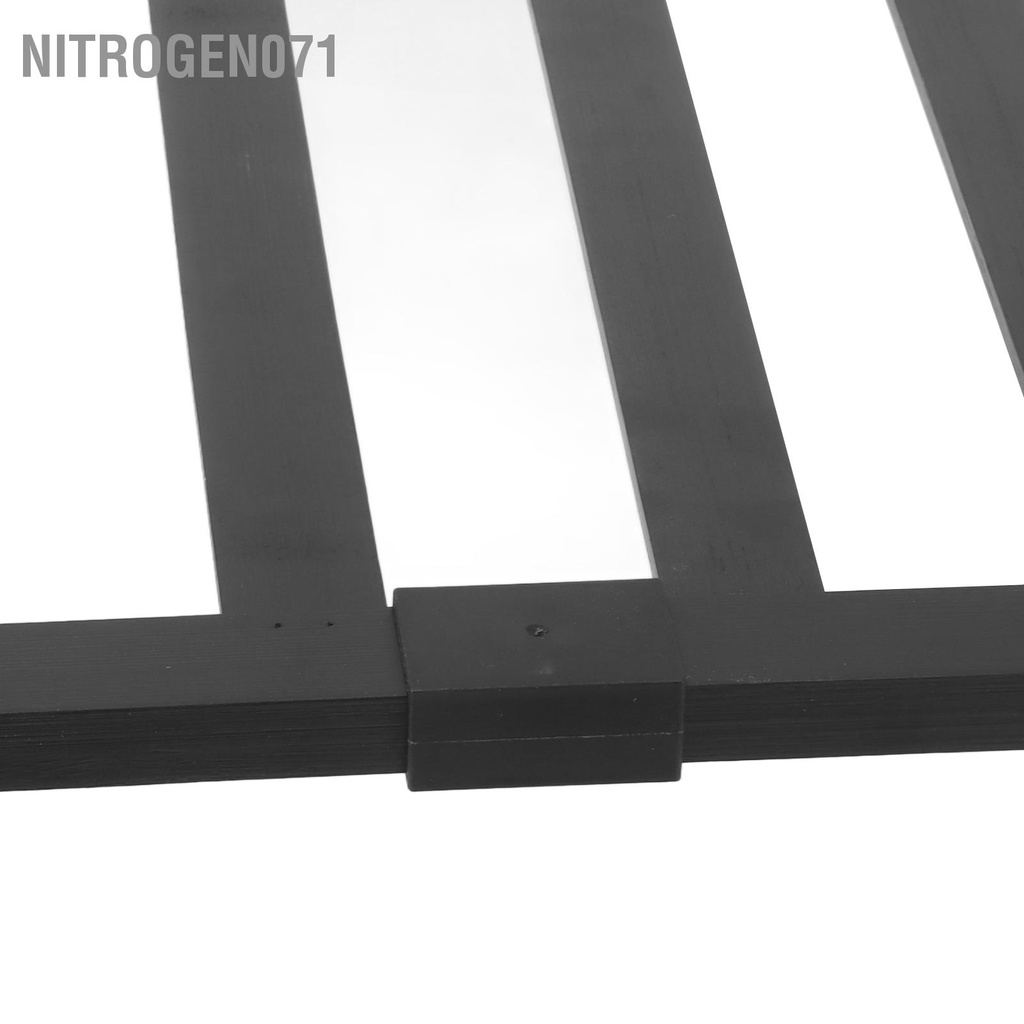 Nitrogen071 Giá Để Giày Bằng Tre Đa Năng Chống Thấm Nước Có Thể Xếp Chồng Đứng Cho Lối Vào Ban Công Màu Đen