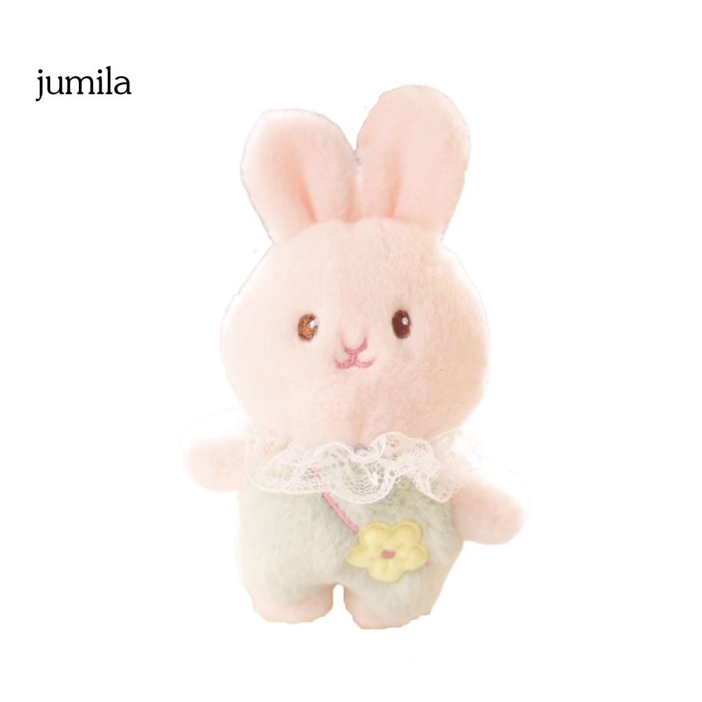 Thỏ Nhồi Bông 12cm Treo Chìa Khóa Dễ Thương Đa Năng