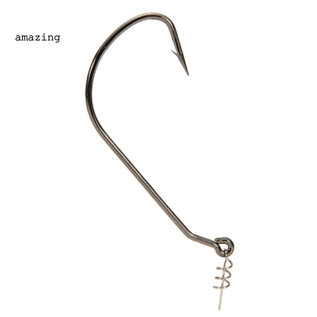 Hộp 10 Lưỡi Câu Cá Bằng Thép Carbon Cao Cấp Di Động Tiện Dụng