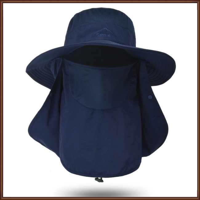 Mũ Rộng Vành Chống Nắng Thoáng Khí Khô Nhanh Thời Trang Mùa Hè Cho Nam Và Nữ