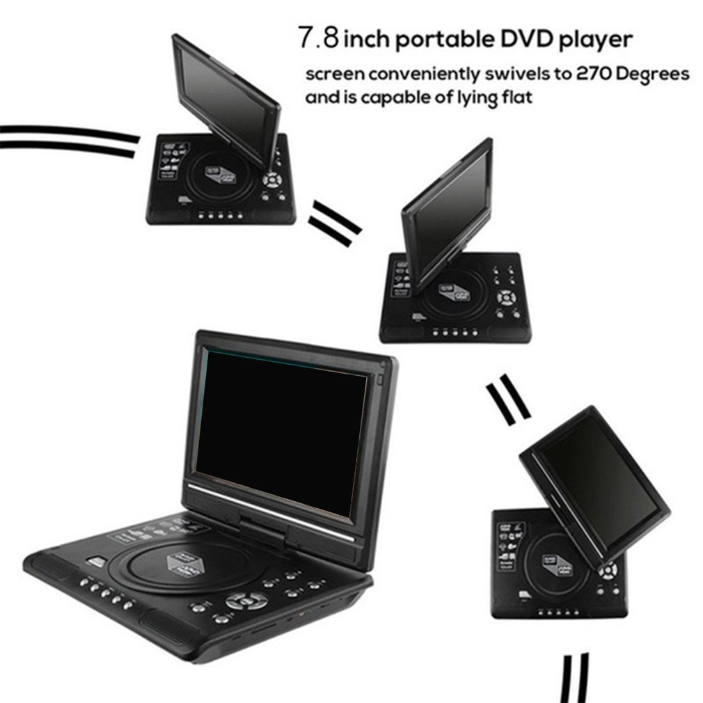 Automotive Multimedia System 7.8 Inch Screen Player Portable High Definition Vcd Mp3 Dvd Usb With Tv/Fm/Usb [Q/11]