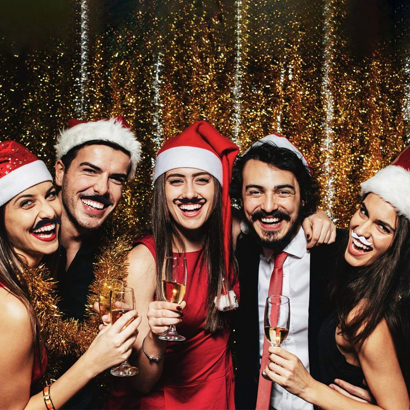 Set 36 Ria Mép Giả Tự Dính Trang Trí Năm Mới