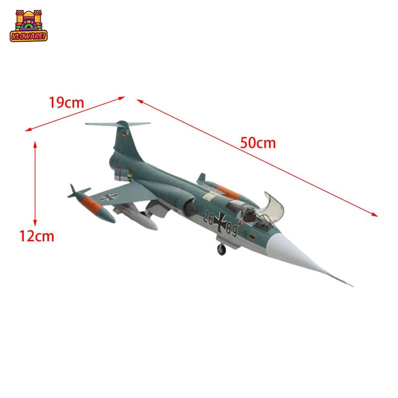 Predolo Mô Hình Máy Bay Chiến Đấu Kloware1 1 / 33 Tự Lắp Ráp Độc Đáo