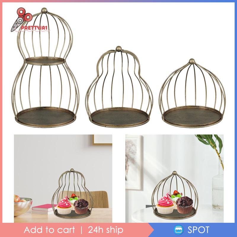 Giá Đỡ Trưng Bày Bánh Kem / Snack Bằng Sắt Tiện Dụng Cho Tiệc Tùng 1]