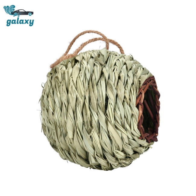 Galaxy Tổ Chim Đan Bằng Cỏ Tự Nhiên Có Dây Treo