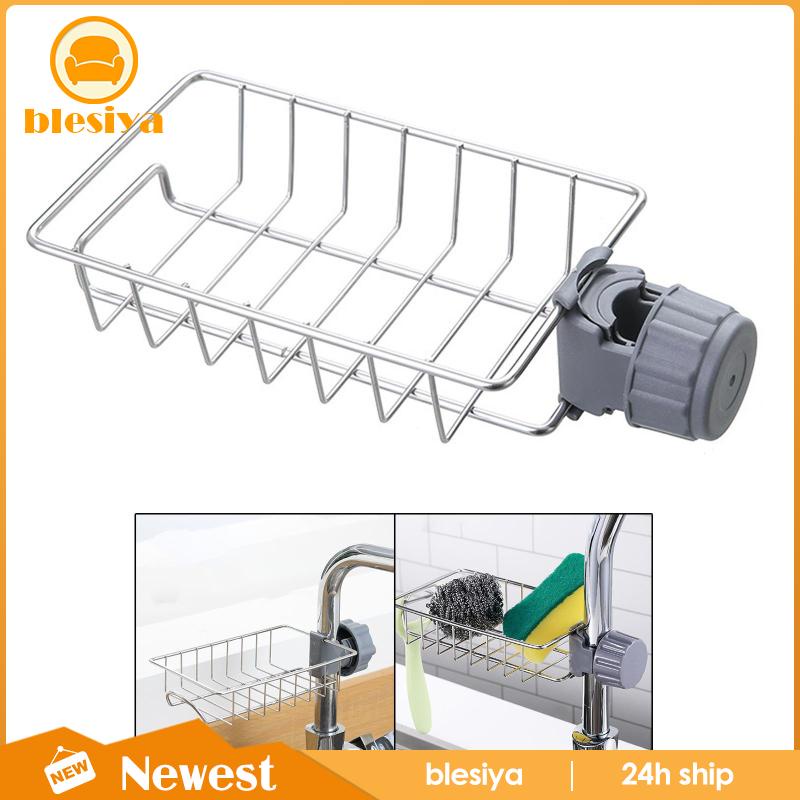 Giá Đỡ Bọt Biển Rửa Chén Bằng Thép Không Gỉ Tiện Dụng Cho Phòng Tắm / Nhà Bếp