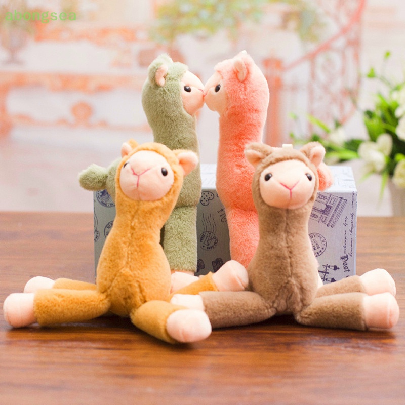 Móc Khóa Hình Lạc Đà Alpaca Nhồi Bông Dễ Thương