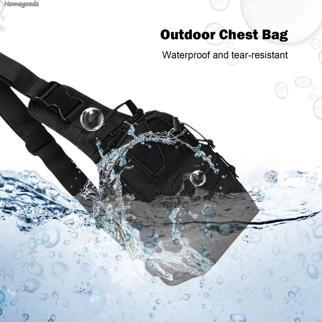 Túi Đeo Chéo Ngực Chất Liệu Nylon 600D EDC