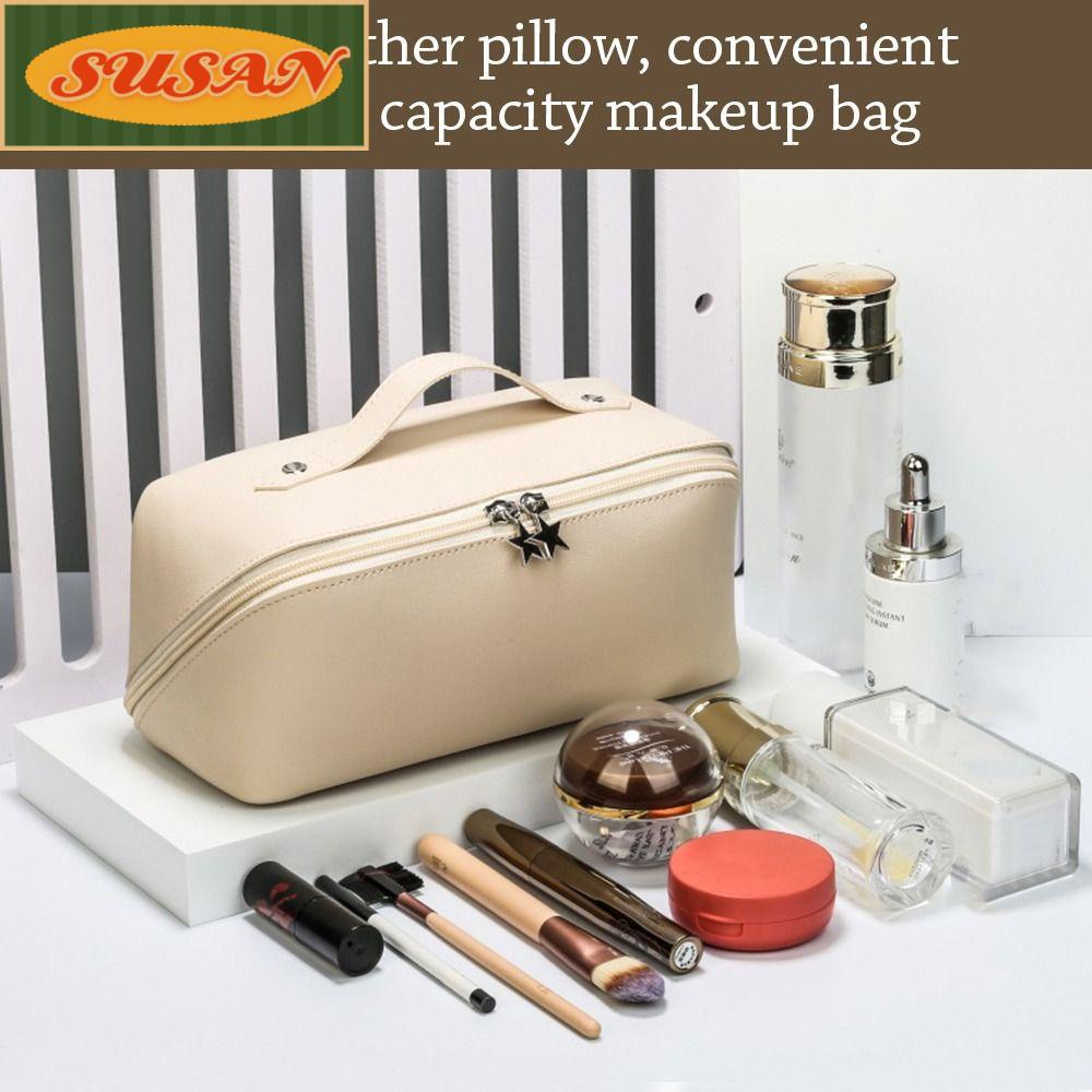 Túi Đựng Mỹ Phẩm Da PU Chống Thấm Nước Đa Năng Tiện Dụng Cho Nữ