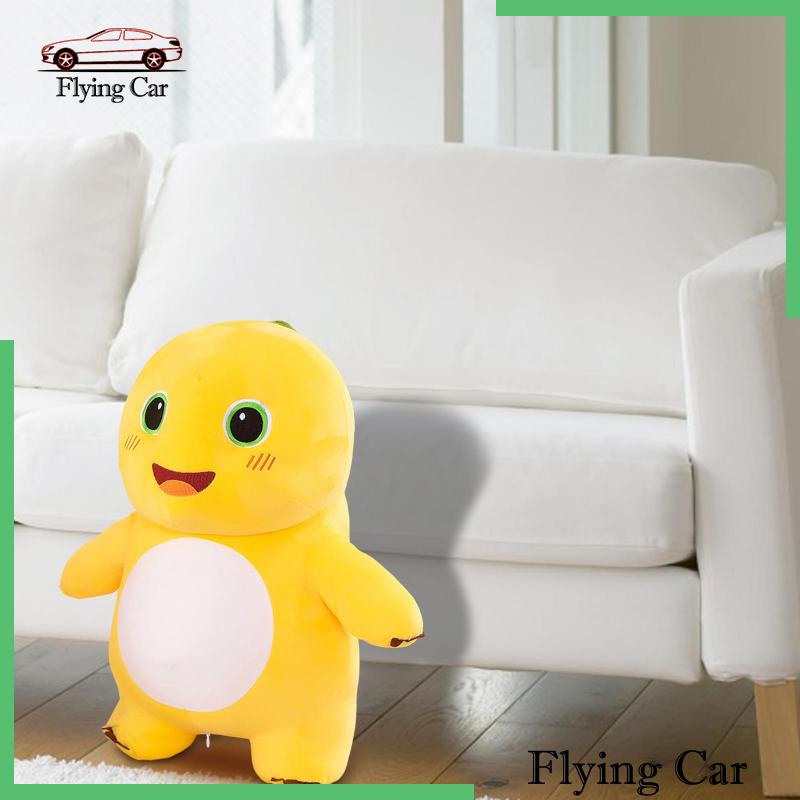 [Lzdjfmy2] Thú Nhồi Bông Hình Động Vật Thật Có Khóa Kéo Mềm Mại Đáng Yêu Cho Phòng Ngủ