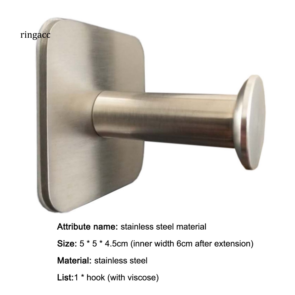 Giá Đỡ Tai Nghe Treo Tường Bằng Thép Không Gỉ Có Thể Thu Gọn Thông Dụng Cho Nhà Ở