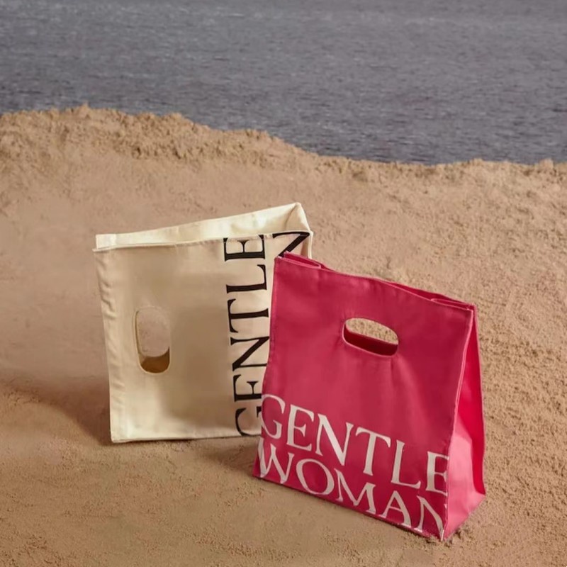 Túi Xách Canvas Đựng Cơm Trưa Kích Cỡ Lớn Phong Cách Thời Trang Mới 2023 Thái Lan GW