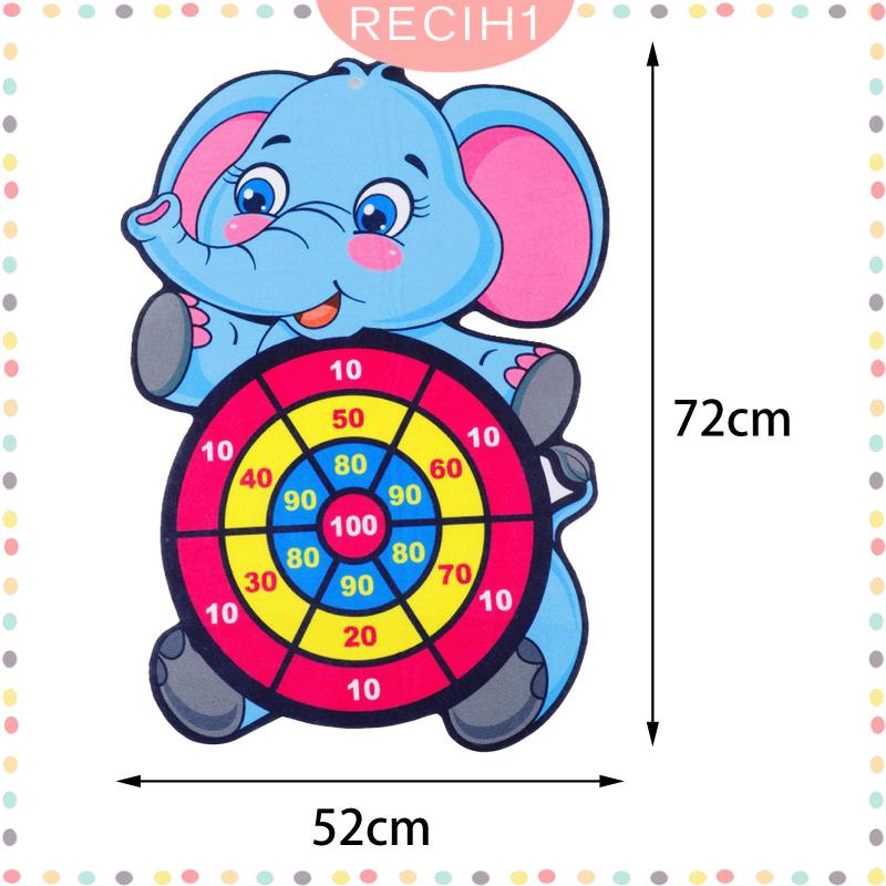 Bộ Trò Chơi Mục Tiêu Dính Kèm 15 Quả Bóng Dính Họa Tiết Hoạt Hình Vui Nhộn Cho Tiệc Bãi Biển