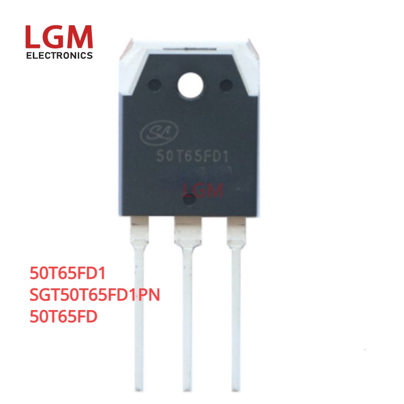 50T65FD1 SGT50T65FD1PN 50T65FD Điểm Mới IGBT 50A 650V TO-3P Transistor Mới Chính Hãng