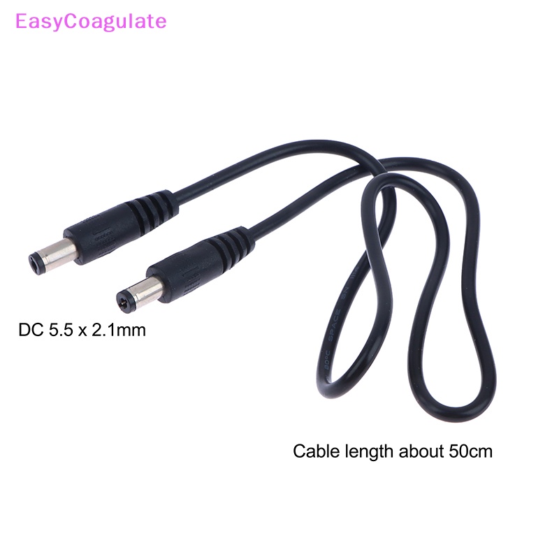 Dây Cáp Nối Nguồn DC 5.5X2.1Mm Male Sang 5.5X2.1Mm Male 12V 10A