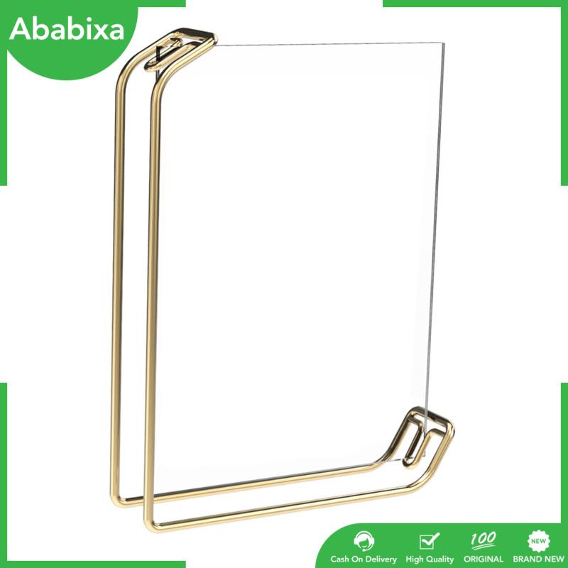 Khung Ảnh Acrylic Trong Suốt Có Nam Châm Để Bàn Trang Trí