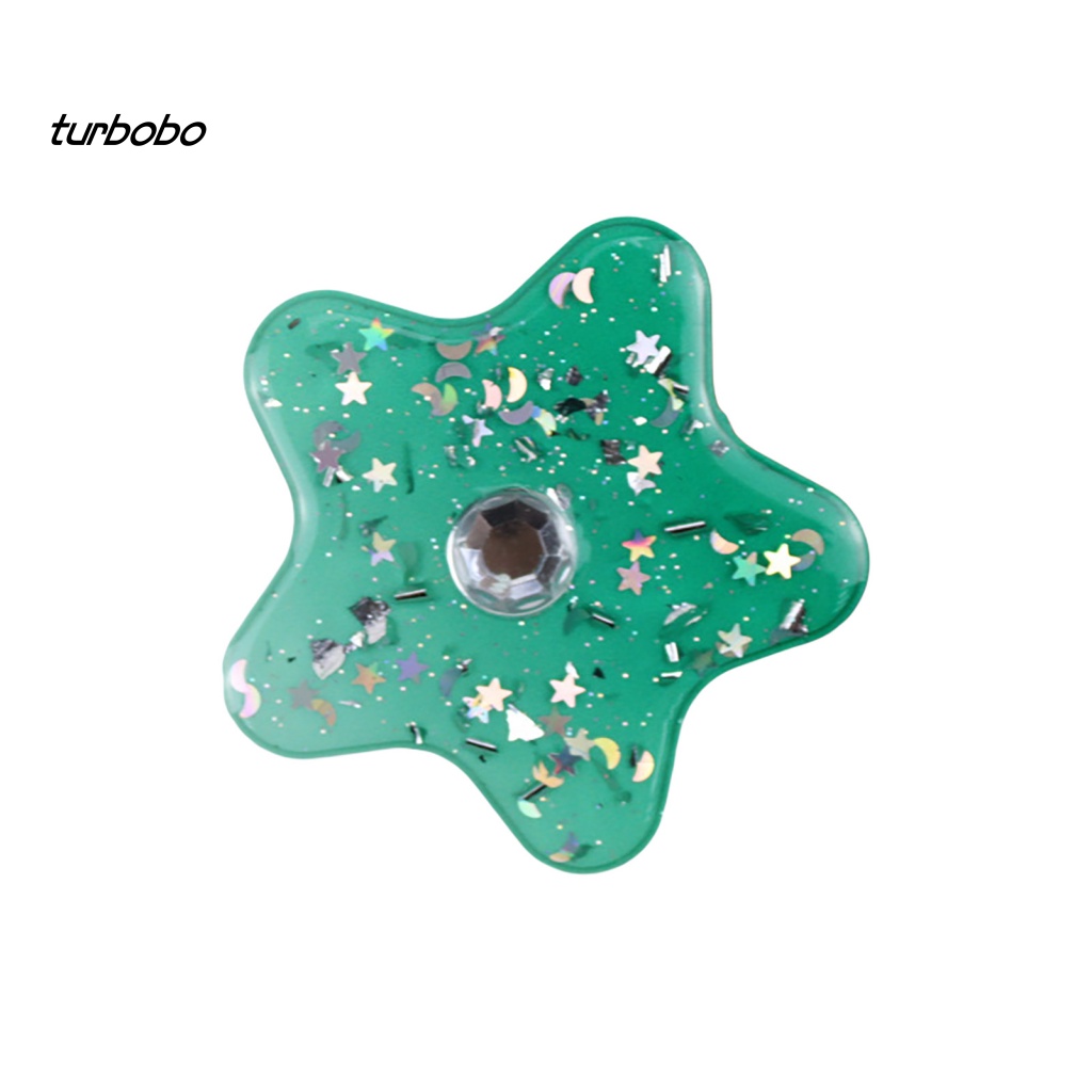 Giá Đỡ Điện Thoại Xỏ Ngón Tay Hình Ngôi Sao Năm Cánh Đính Đá Pha Lê Tiện Dụng