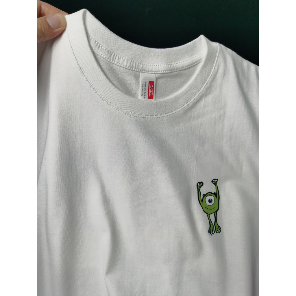 Áo thun NRVP 100% cotton tay ngắn in họa tiết phong cách Hàn Quốc