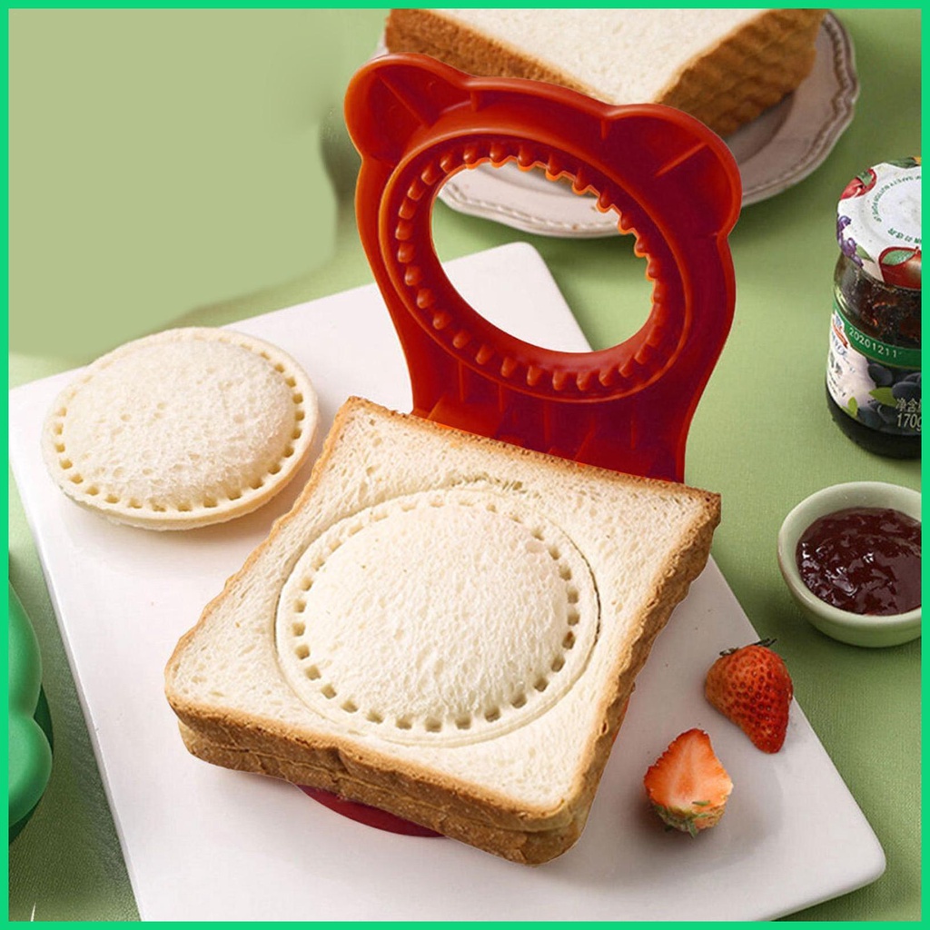 Khuôn Làm Bánh Sandwich Bằng Thép Không Gỉ DIY Cho Bé