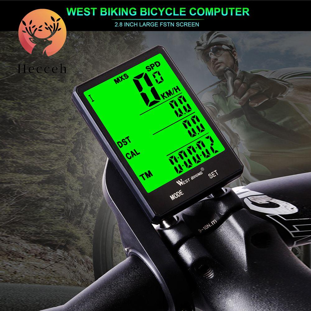 Đồng Hồ Đo Tốc Độ Xe Đạp Chống Nước Heceh