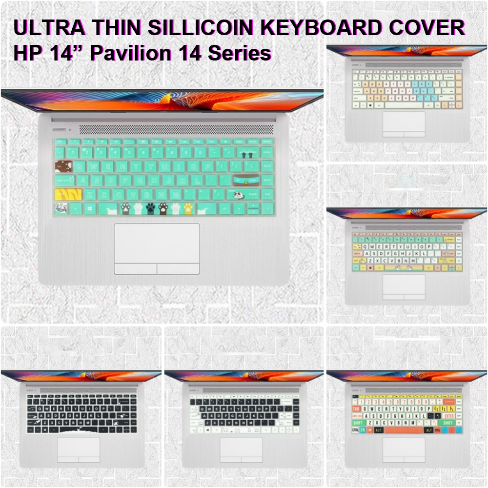 HP Pavilion 14 inch laptop keyboard cover compter keyboard membrane keyboard protector film FOR HP pavilion X360 14-BA/14-BF/14-BW/14S-CF/14q-cs0001TX MGUB
