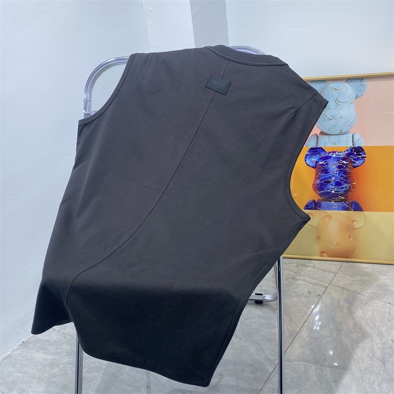 Áo Ba Lỗ Thể Thao Bằng Silicone Cotton In Họa Tiết Thời Trang Cho Nam Nữ