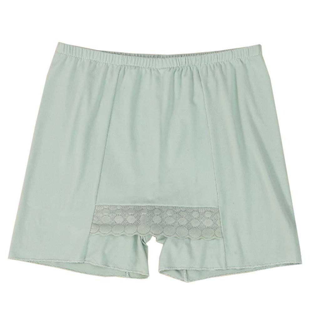 Mxgoods Quần Short Mặc Ngủ An Toàn Không Đường May Lưng Cao Hai Lớp Phối Ren Đơn Giản Mát Mẻ Mùa Hè Dành Cho Bạn Nữ