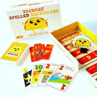 Exploding Kittens LLC Tacocat Spelled Backwards - Family Card Game - Card Game