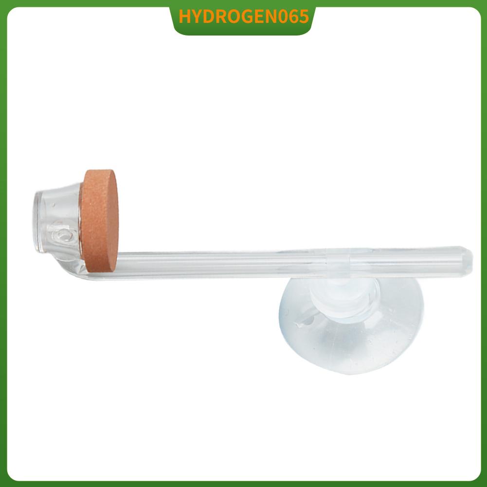 Hydrogen065 Hồ Cá CO2 Máy Khuếch Tán Chất Liệu Acrylic Mịn Sương Mini Tinh Chế Có Giác Hút Cho Trồng Xe Tăng