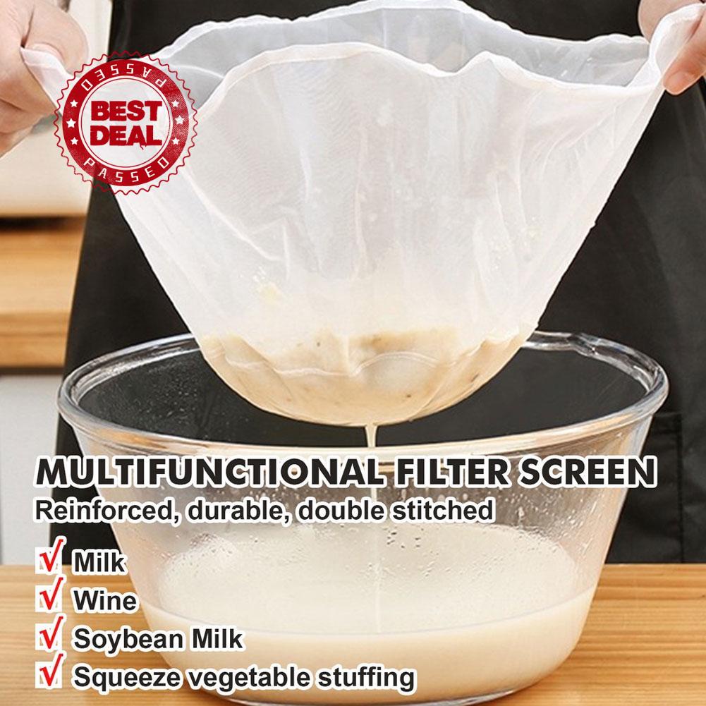 Túi Lưới Lọc Dầu / Trà Sữa / Cà Phê / Sữa Đậu Nành F3K9 Tiện Dụng Cho Nhà Bếp