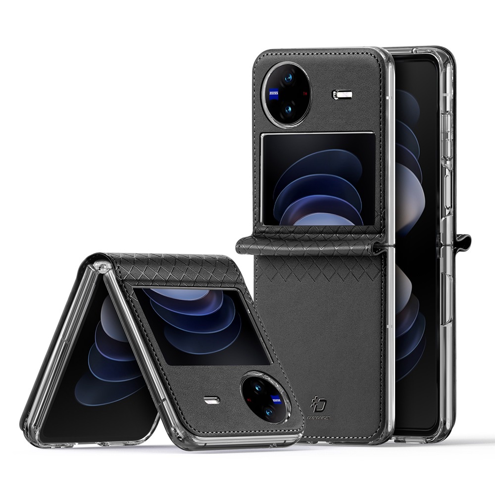 Ốp Điện Thoại Dux Ducis Da PU + PC Cứng Chống Sốc Cho Vivo X Flip 5G V2256A