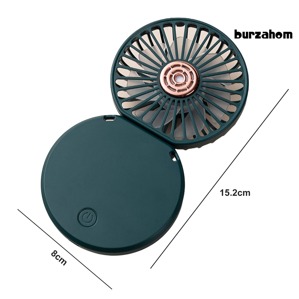 1 Bộ Quạt USB Gấp 180 Độ Gió Mạnh 3 Bánh Răng Có Thể Sạc Lại 3 Trong 1