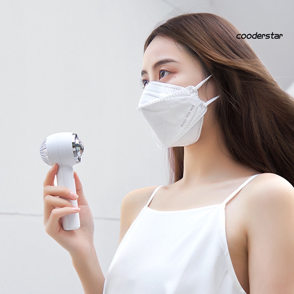 Quạt Mini Cầm Tay 1200mAh Sạc USB Tiếng Ồn Thấp Dễ Mang Theo 3 Tốc Độ Tiết Kiệm Năng Lượng