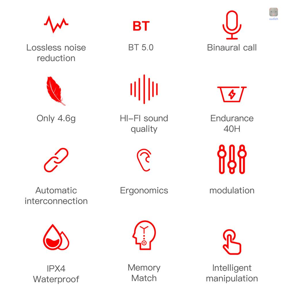 Tai Nghe Nhét Tai E6S BT5.0 6mm Kèm Hộp Sạc 280mAh