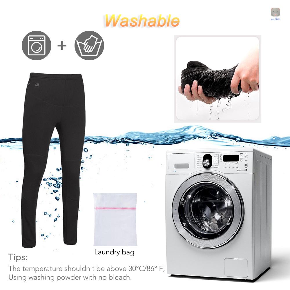 Quần Dài Sưởi Ấm Điện Tử 3 Cấp Độ Chống Lạnh Có Thể Giặt Lại Bằng Cổng Sạc USB Dành Cho Nam Nữ Vào Mùa Đông