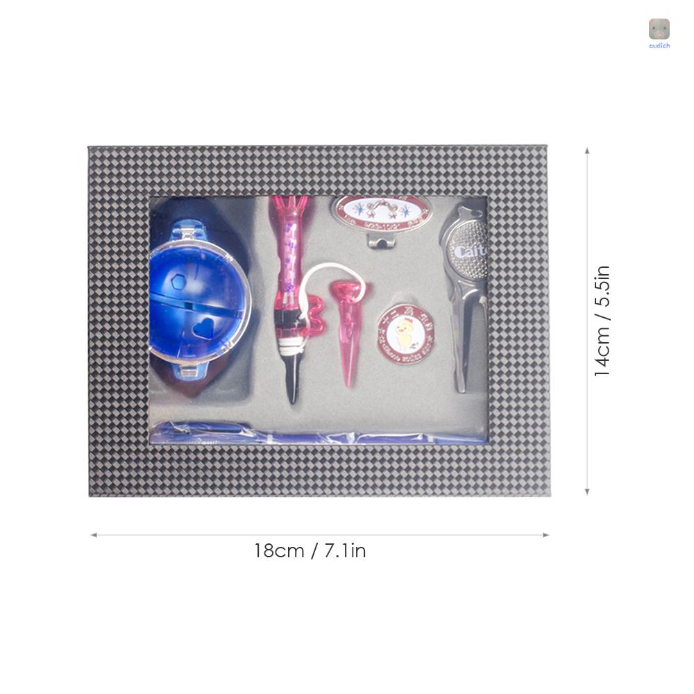 Bộ Dụng Cụ Đánh Dấu Đường Đánh Dấu Đường Đánh Golf Từ Tính (Kẹp Mũ Đánh Golf) Màu Sắc Ngẫu Nhiên