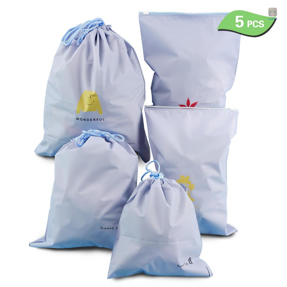 Bộ 5 Túi Rút Chống Nước Đựng Đồ Dùng Cá Nhân Tiện Lợi