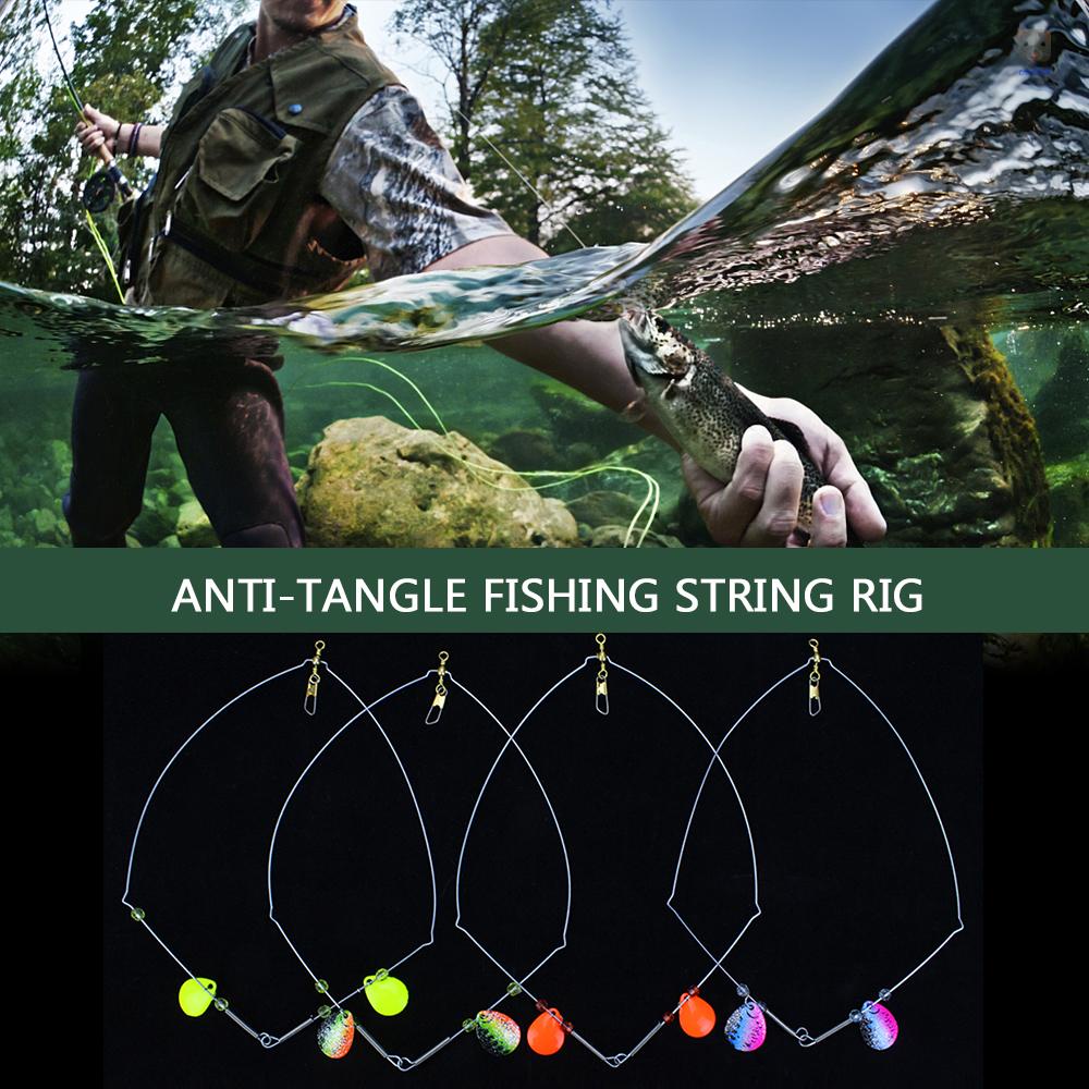 Dây Cân Bằng Câu Cá Bằng Thép Chống Rối Có Xoay Được