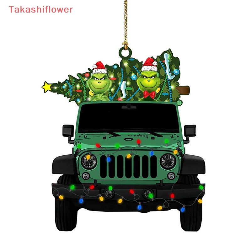 Phụ Kiện Treo Trang Trí Cây Thông Giáng Sinh Năm Mới Bằng Acrylic