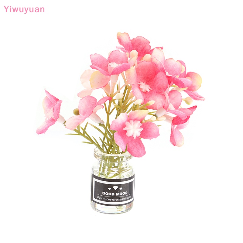 1 Bộ Chậu Hoa Mini Trang Trí Nhà Búp Bê 1: 6