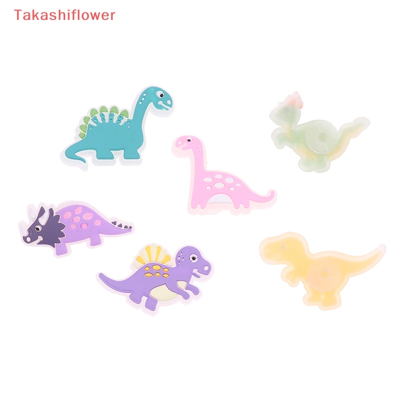 1 Khóa Dây Giày Hình Khủng Long Dạ Quang Dễ Thương